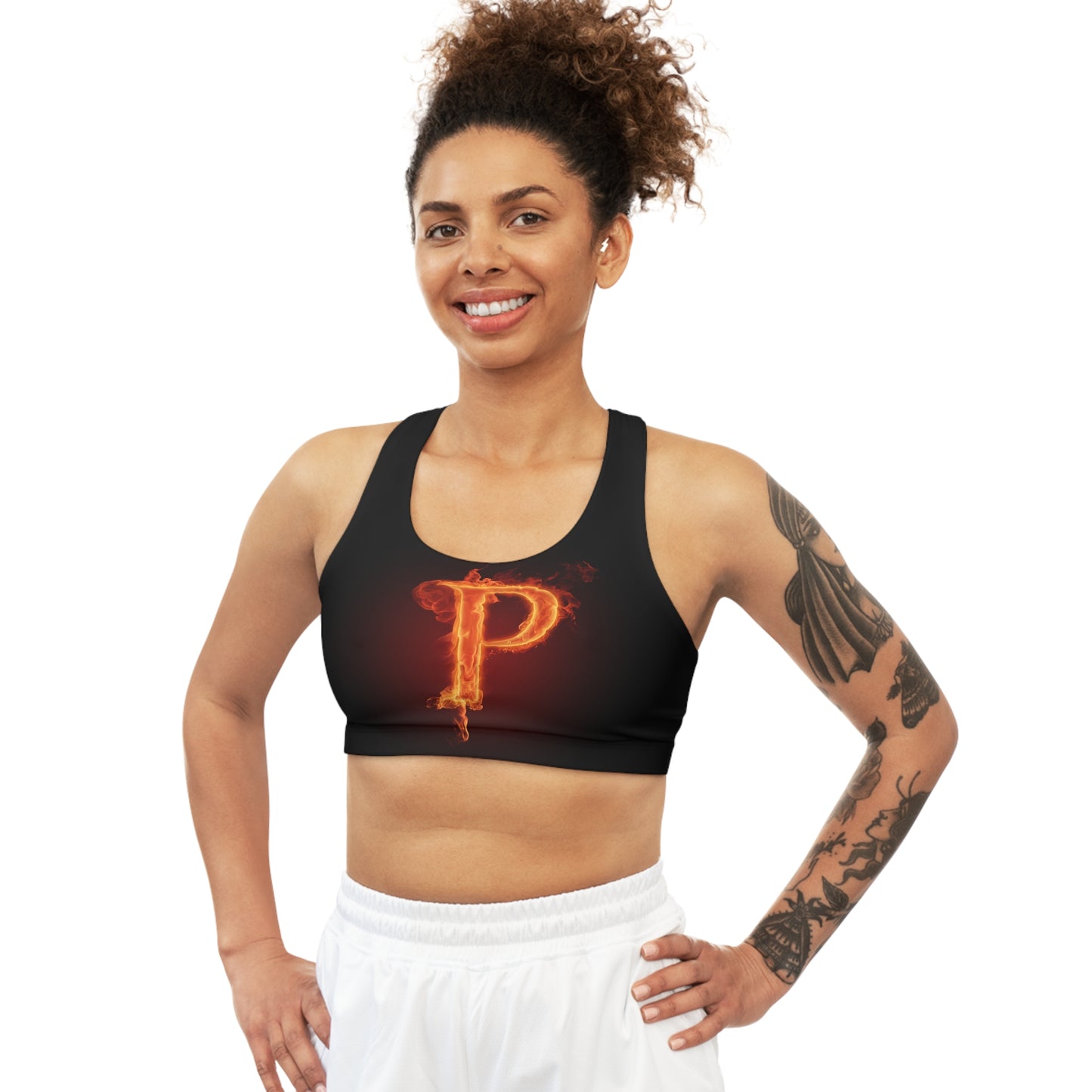 P Seamless Sports Bra (AOP)