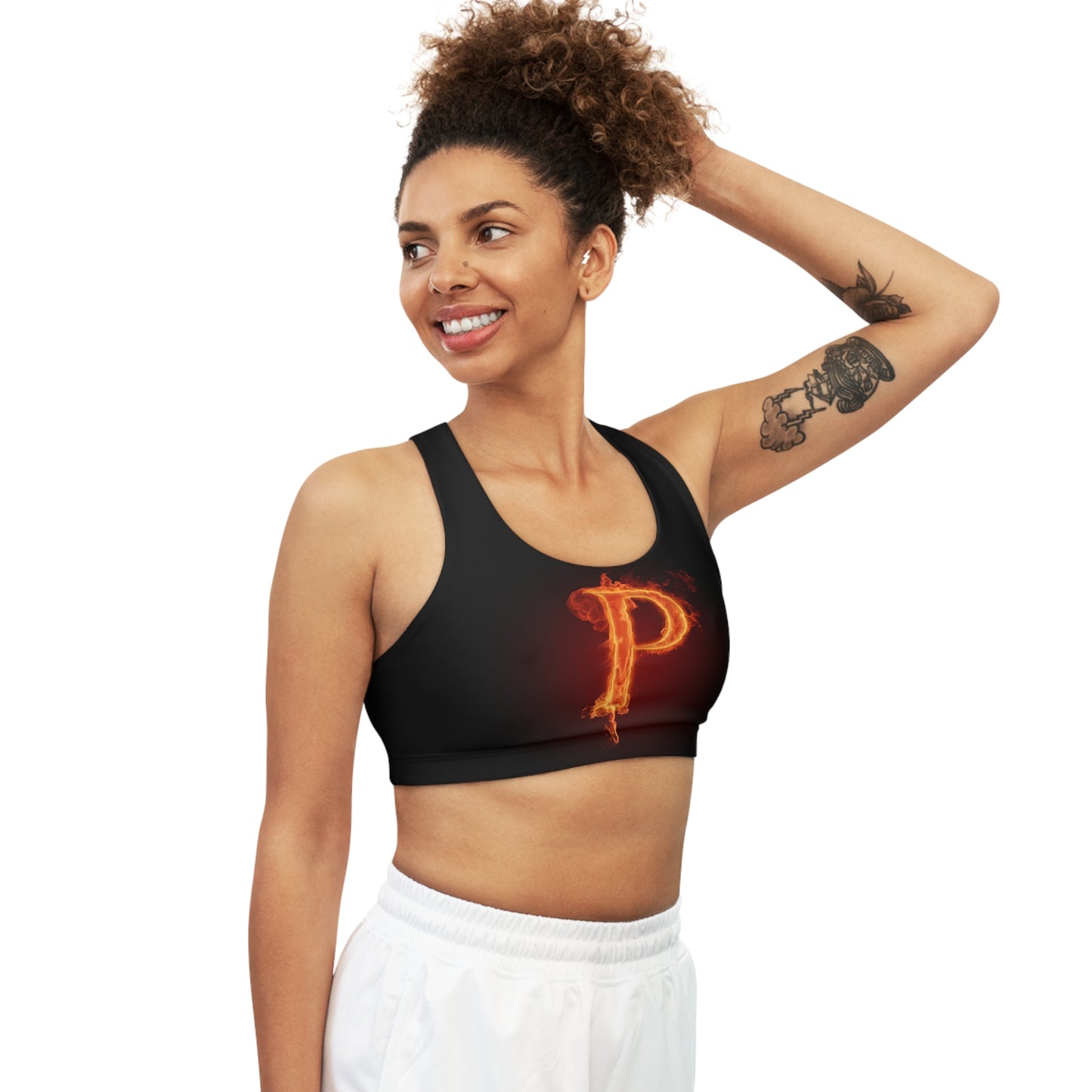 P Seamless Sports Bra (AOP)