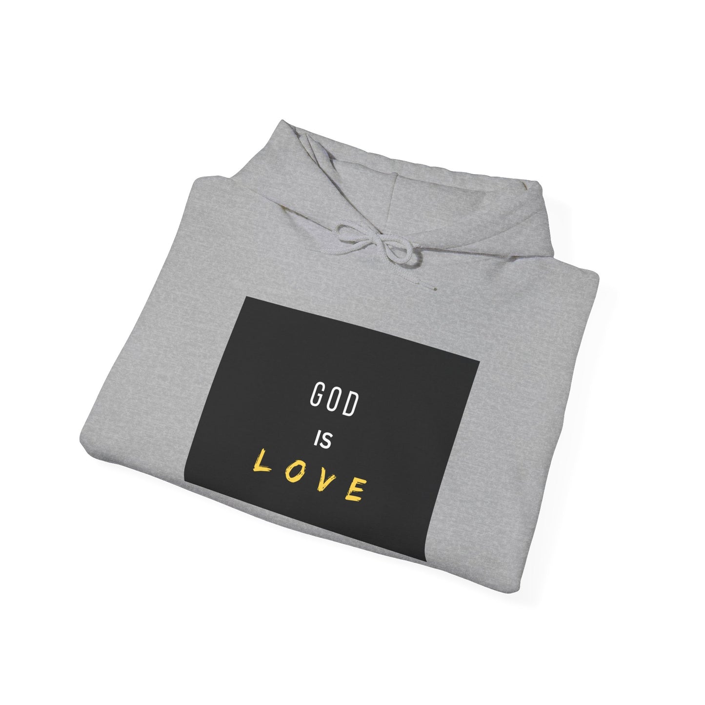 God is Love Hooded Sweatshirt