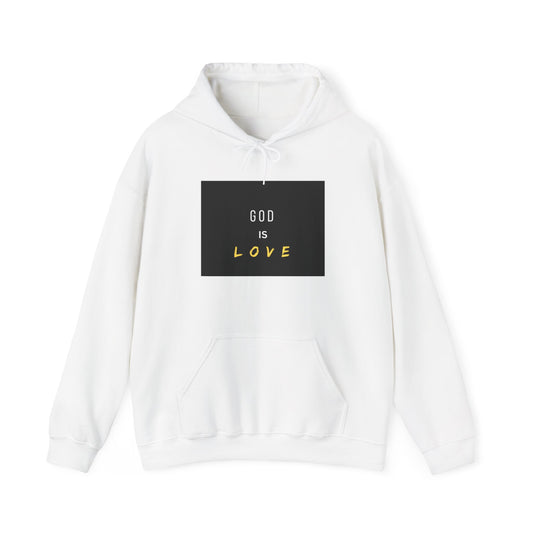 God is Love Hooded Sweatshirt