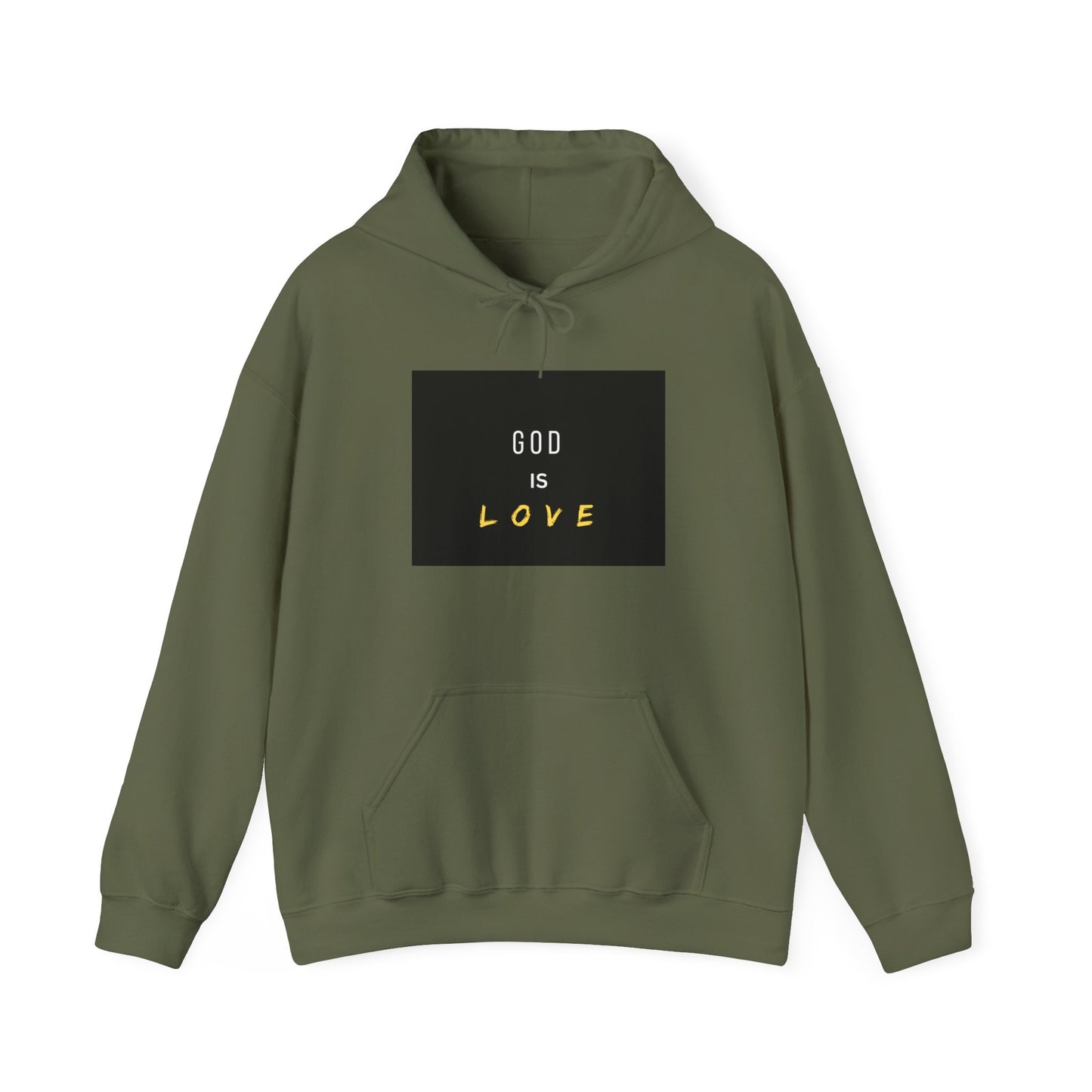 God is Love Hooded Sweatshirt