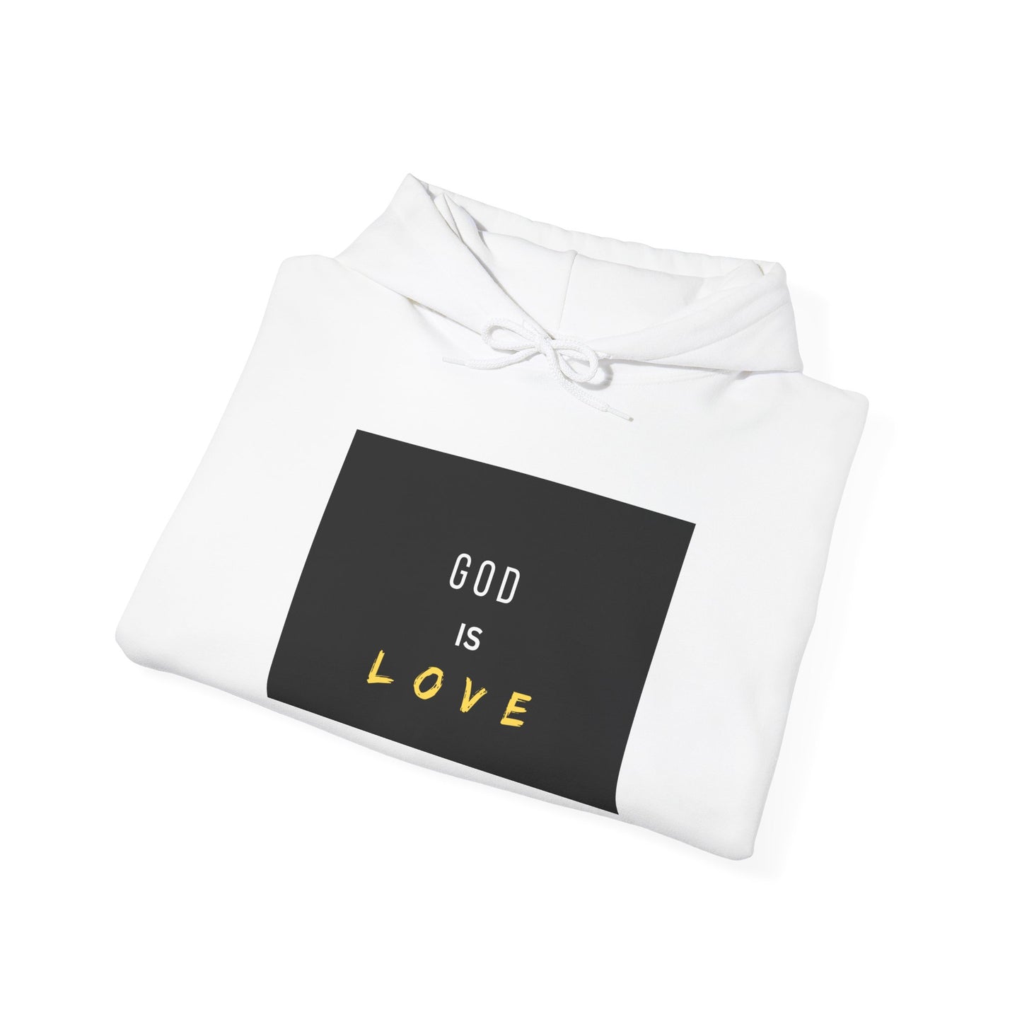 God is Love Hooded Sweatshirt